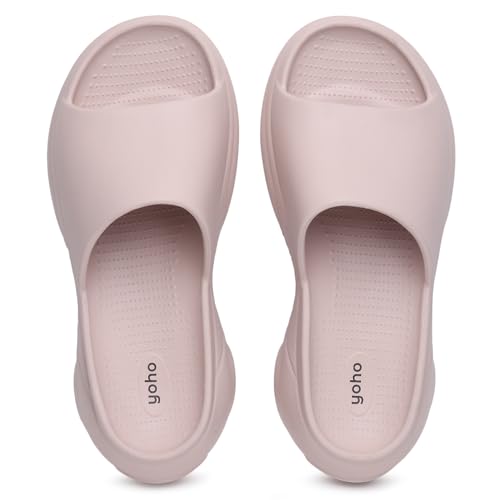 Image of YOHO SLR 102 Slip-Ons for Women | One-Piece EVA Build | Lightweight & Water-Resistant | Ergonomic Contour Design | Bold Fashion Silhouette | Sculpted Footbed | All-Day Ease