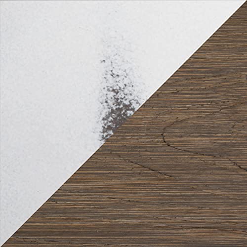 Lumisource Modern Home Decorative Furniture Oregon 36" Industrialinfarmhouse Dining Table In Vintage White And Espresso #TOP5