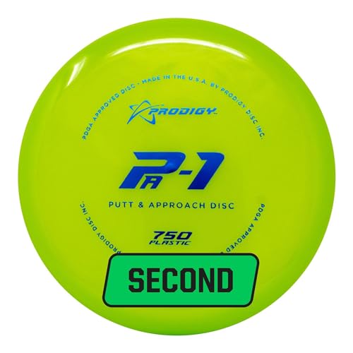 Prodigy Disc Factory Second 750 MAX PA-1 Disc Golf Putter | Stable Disc Golf Putter | Optimum Feel & Grip | Stable to Overstable Flight in All Wind Conditions | (170g+) (Colors May Vary)