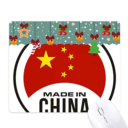 Mouse pad chino redondo con base de goma antideslizante para juego y oficina