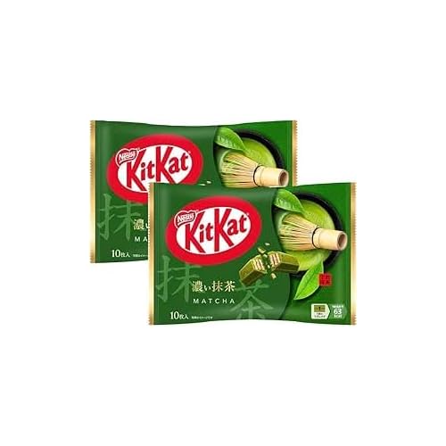 Nestle Japan KitKat - Matcha reich an Süße für Erwachsene, 11 Stück (Packung mit 2)