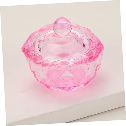 Set de 2 recipientes Dappen de cristal para uñas miniatura 2
