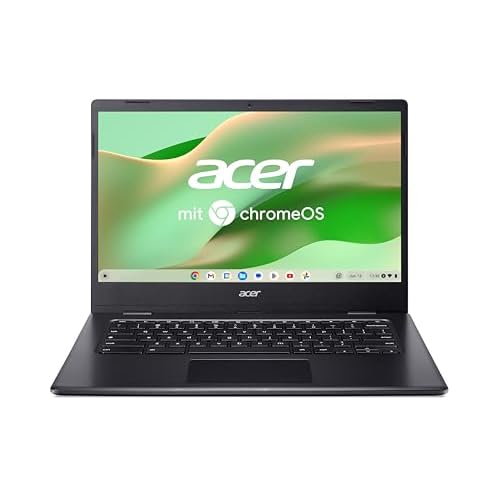 Acer Chromebook 314 (CBOA314-1H-C32M) Laptop | 14" FHD Display | Intel Celeron N4500 | 4 GB RAM | 128 GB eMMC | Intel UHD Graphics | Google ChromeOS | schwarz