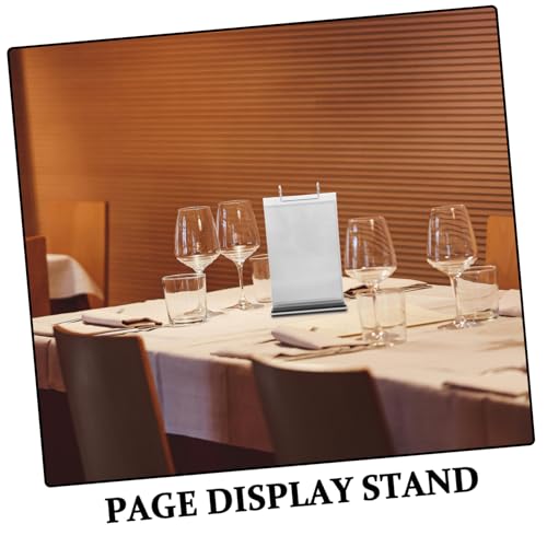 Porte-documents acrylique transparent et cadre affichage de table - 7