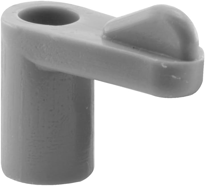 Prime-Line PL 7743 7/16 In. Screen Clips with Screws, Gray Plastic (12 Pack)