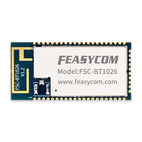 FEASYCOM QCC3024 Bluetooth Module 5.1 Audio Module Used for Speaker Support Analogue IIS Input Output BQB FCC IC CE TELEC KC NCC certificated