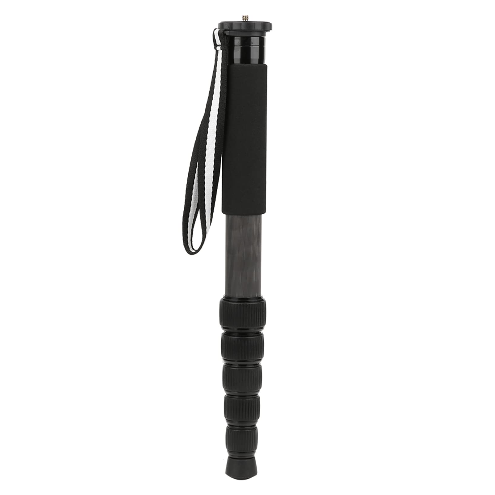 Sxhlseller Trépied Monopode Portable en Fibre de Carbone à 6 Sections
