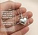 PURNEBU Heart Pendant Urn Necklaces for Ashes – 925 Sterling Silver Heart Necklace Cremation Jewelry for Ashes – Handmade Memorial Necklace with Filling Kit, Elegant Gift Box Included