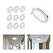 Produktbild LED Einbauleuchten 10er Set extra flach 12W Slim Deckenstrahler Kaltweiß 6500K Deckenlampe Einbau Lampe für Wohnzimmer