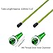 2PCS RC Boat Aluminium M6 Antenna Mount Base with Antenna Tube Sleeve for RC Boat Ship Car DIY Model Toy Building Parts (Green)