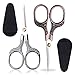 KISTARCH Small Sharp Scissors for Hair Cutting, Beard, Eyebrow, Nose, Facial Hair, Beauty | Sewing Trimming Scissors for Embroidery, Yarn Fabric, Thread, Craft & Crochet