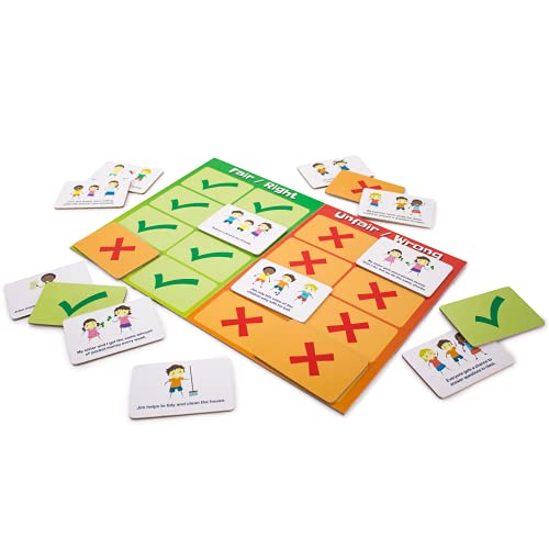 Junior Learning 6 Social Skills Games,Multi #TOP6