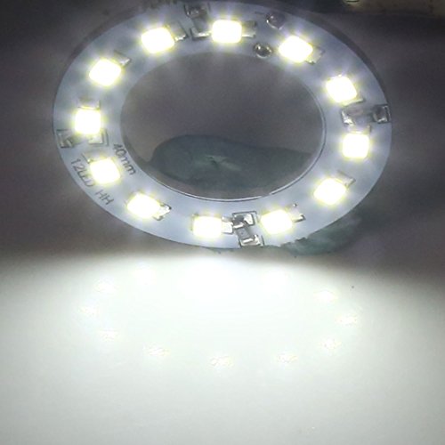 Anillo LED de 4 piezas 12V 40mm para auto miniatura 3