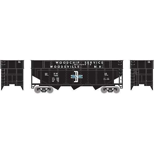 Athearn N B&M Wood CHIP Hopper #7509