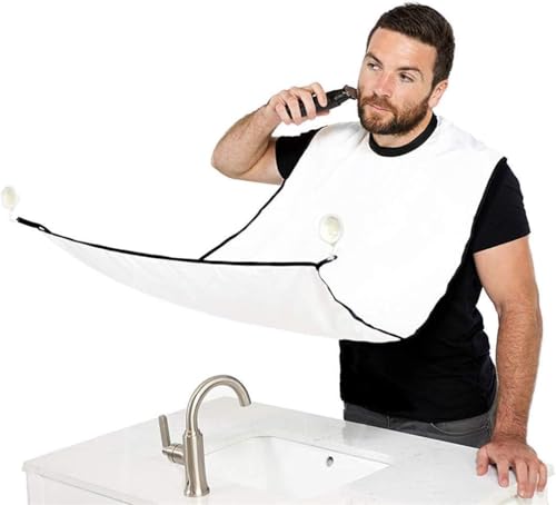 Sobeta Tablier à barbe pour attraper les poils au moment du rasage