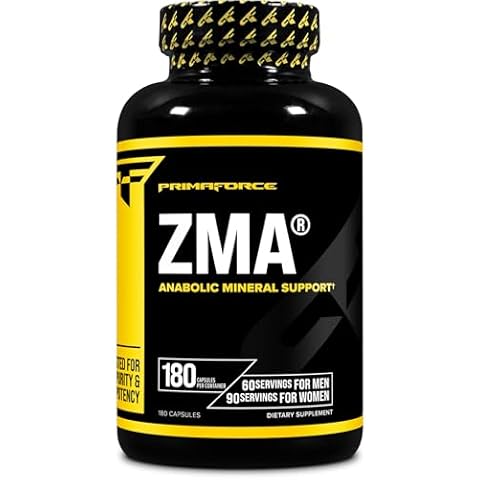 Primaforce ZMA Dietary Supplement, 180 Capsules Cover
