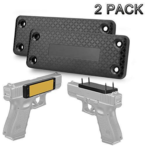 2 Pack Magnetic Gun Mount & Holster for Vehicle and Home - 37.5Lbs