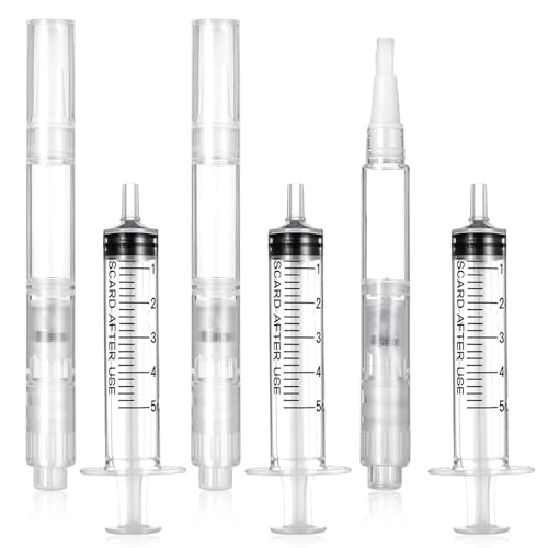 Gjinxi 6 x Nachfüllbarer Lackstift Marker 3 ml Befüllbare...