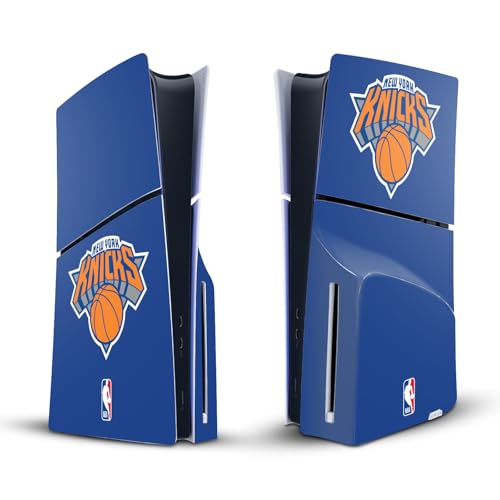 Skin PS5 Slim New York Knicks autocollant bleu pour habiller votre salon durant les soirées match NBA