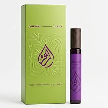 Dukhni Zahra 10 ml Non-Alcoholic Perfume Spray | Luxurious long lasting travel-friendly cologne | Fresh white floral scent for men & women | Eau de parfum | Natural fragrance spray perfume