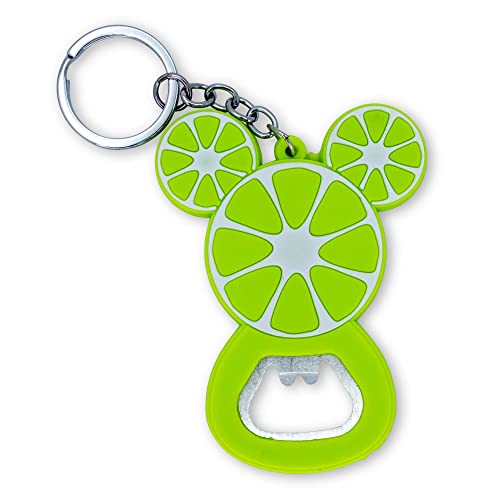 Disney Mickey Mouse Fruit Bottle Opener Keychain Ring | Pocket