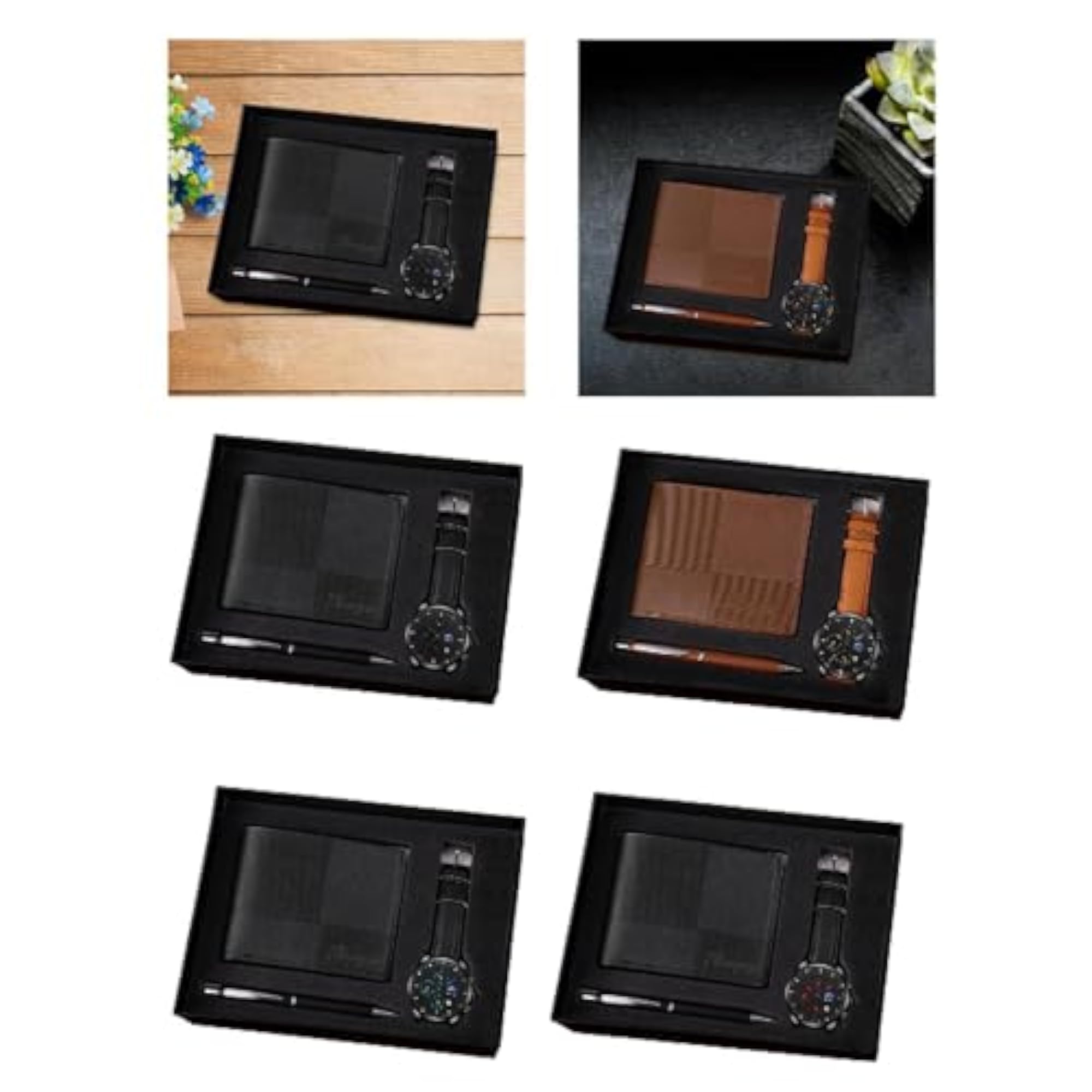 Men's Combination Watch Wallet Pen Set for Birthdays