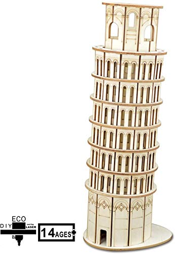 LXDDP 3D Wooden Puzzle Model Kit Decoration Gift for Children and Adults 105 Pieces