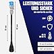 Poppstar 30cm CEE-Adapter IP44 (CEE-Stecker 16A, 3-pol/Schuko-Steckdose-Kupplung: Typ F), H07RN-F 3G2.5