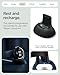 Spigen for Pixel Watch 4 Case with Charger Stand, Liquid Air 45mm Anti-Scratch Protective Soft TPU Cover (2025) (Charger not Included) - Matte Black