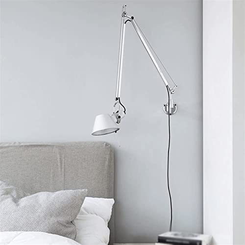 Luz de pared para lectura en cabecero que ahorra espacio de mesa 3
