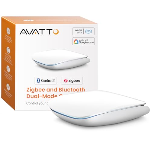 AVATTO Smart Türschloss mit Fingerabdruck und Passwort, SchließZylinder Länge ist einstellbar, mit Schlüssel, IC-Karte, Unterstützen Smart Life App Fernbedienung