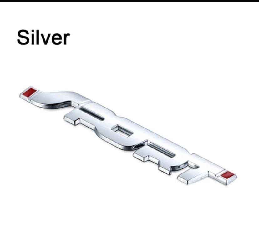 Image of Emblems for Car & Bike Metal Lo.go and Grill Me.tal Lo.go, Auto Accessories for Car Emblem 3D Badge Auto Racing Sport Sticker Grand Tourer Decal. (Chrome 3D Sports Metal Sticker)