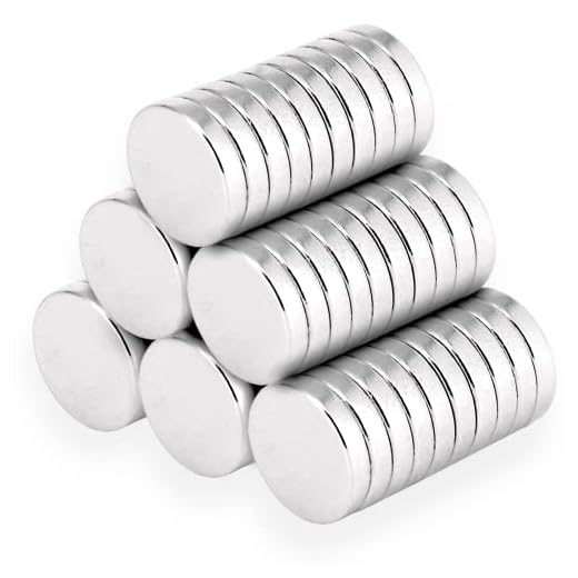 Imanes de neodimio, 100 unidades, N45, 4 mm x 2 mm, discos magnéticos, pequeños, planos, permanentes, para manualidades, extremadamente fuertes