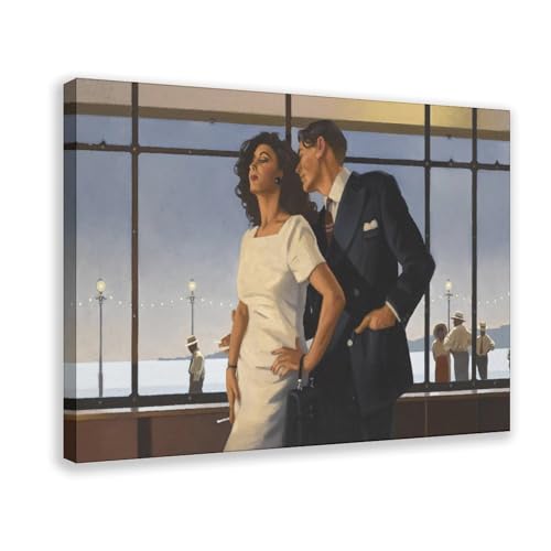 KBGDFSDF Jack Vettriano Art Poster (70) Canvas Poster Wall Art Print Picture Paintings 24x36inch(60x90cm)