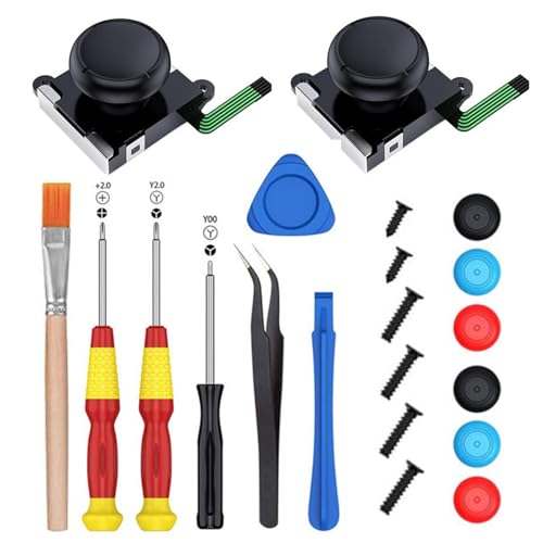 【令和7年最新】Joy-Con修理キット【初心者向け】ジョイコン 修理パーツ スイッチ交換用パーツ Switch対応 Switch 有機ELモデル対応 (21)