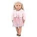 Our Generation- Puppe Millie Mir rosa Kleid und Felljacke 46cm, Bunt, BD31252C1Z