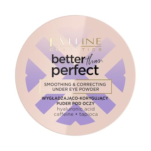 Eveline Cosmetics Better Than Perfect Smoothing & Correcting Under-Eye Powder - Vegan | Better Than Perfect Series | Long-Lasting Satin Finish