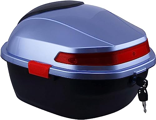 Sin espacio para el casco: Baúl Superior para Motocicleta con instalación universal segura