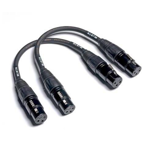 Adaptateur XLR femelle WJSTN pour brancher un micro sur table de mixage