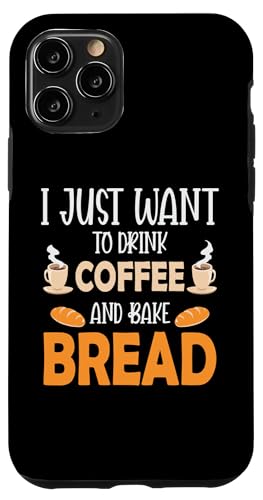 I Just Want To Drink Coffee And Bake Things Mothers Day �X�}�z�P�[�X iPhone 11 Pro �p
