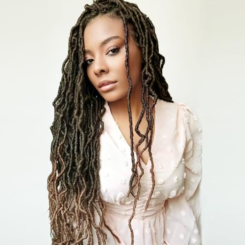 6 Packs Soft Locs Crochet Hair Pre Looped 18 Inch