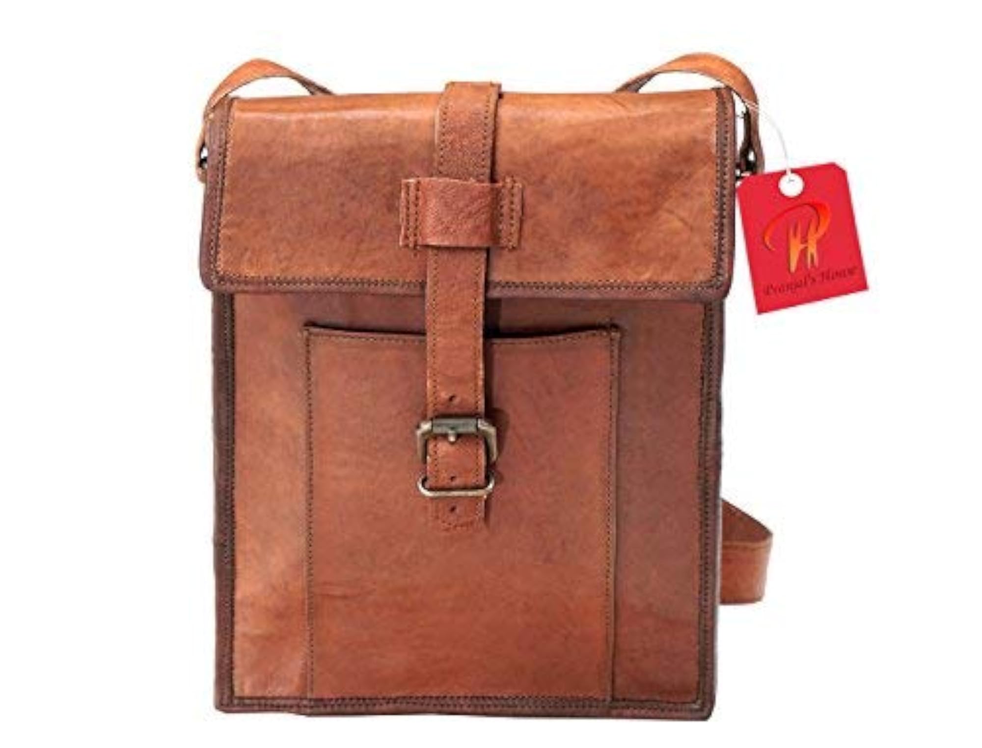 Real Vintage Genuine Leather Sling Shoulder Messenger Bag