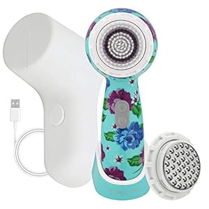 Michael Todd Beauty Soniclear Allure 2024 Best of Beauty Winner Facial Cleansing + Exfoliation Brush System with 3 speeds, Serum Infusion Head + Travel Case