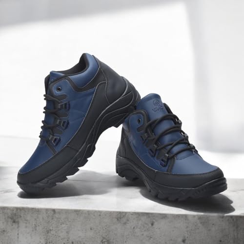 Image of VR-SNOW-3 High Top Waterproof Hiking Trekking Mountaineering Outdoor Boots Climbing Shoe |Lightweight Non-Slip High-Traction Grip