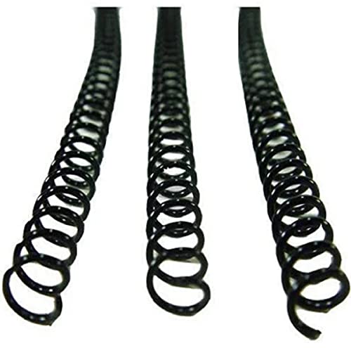 Espiral 17mm 100 Folhas Preto 50 Unidades