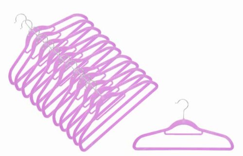 12 x Raumspar-y anti-desprendimiento Magic la percha en LAVANDA