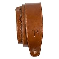 GUITAR STRAP, DELUXE SERIES : A 2,5" inches wide luxury Italian leather with super soft suede backing. Length adjustable from 52" to 58" inches for the standard size. ADAPTATION AND COMFORT : Optimal adjustment to relieve shoulders and back. The leat...