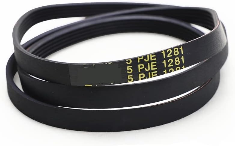 New For Washing Machine Turns The Belt 5PJE1281 5PJ1281EL Washing Machine Belt (Size : 5PJE1281)