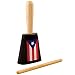 Latin Percussion LPA900-PR Aspire EZ-Grip Cowbell - Heritage Series, Puerto Rico