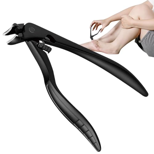 Coupe-ongles pour pieds anti-éclaboussures et ergonomique à long manche